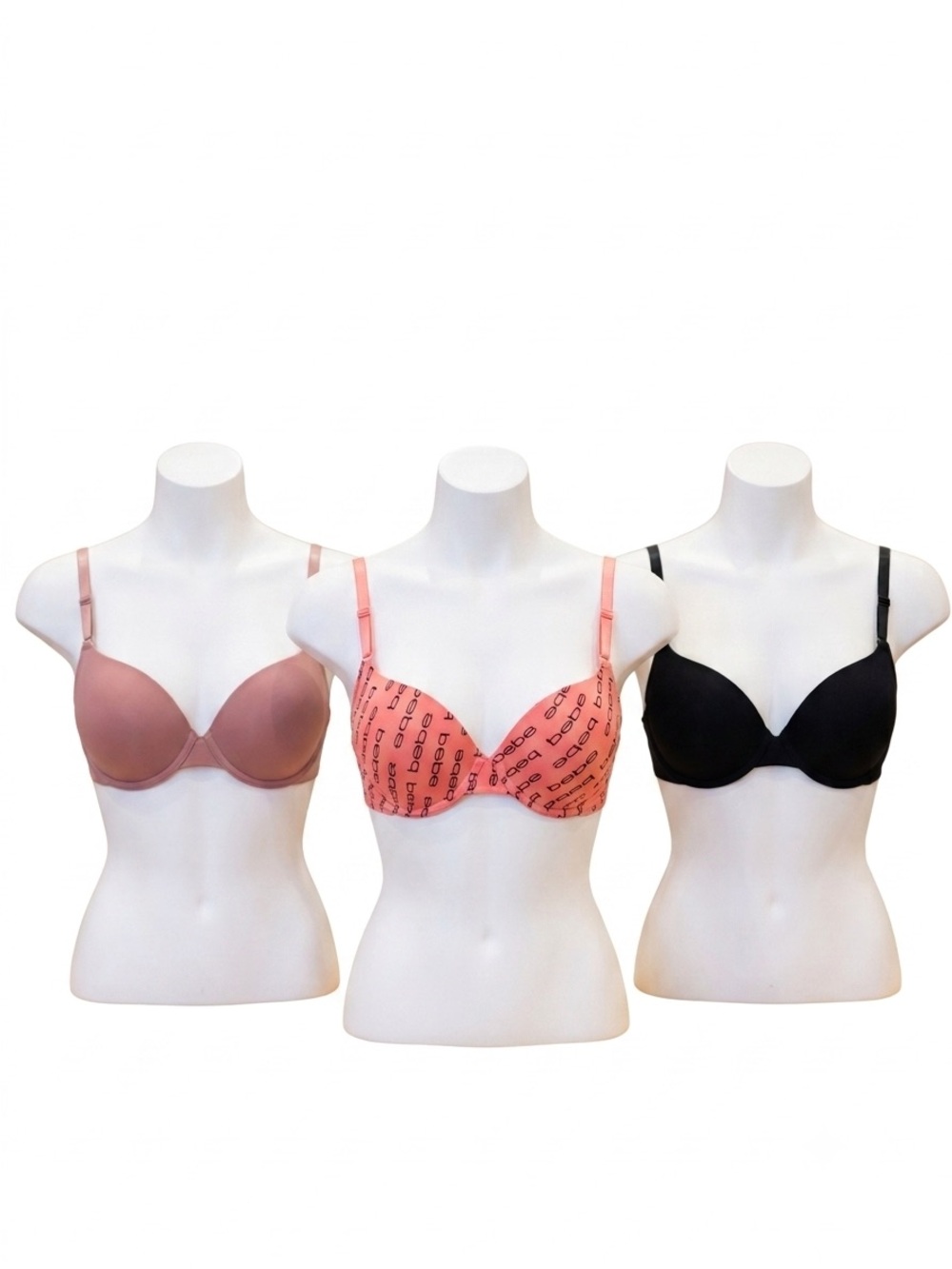 Bebe 3-Pack Bras